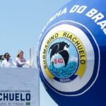 Marcela Temer batiza o Submarino Riachuelo