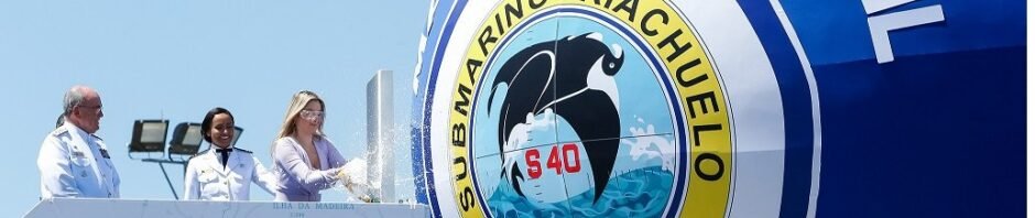 Marcela Temer batiza o Submarino Riachuelo