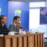 Coletiva com o Ministro Ricardo Salles do Meio Ambiente realizada em 01/08/2019