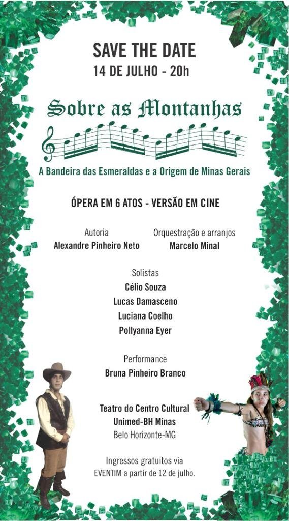 Ópera Sobre as Montanhas em BH