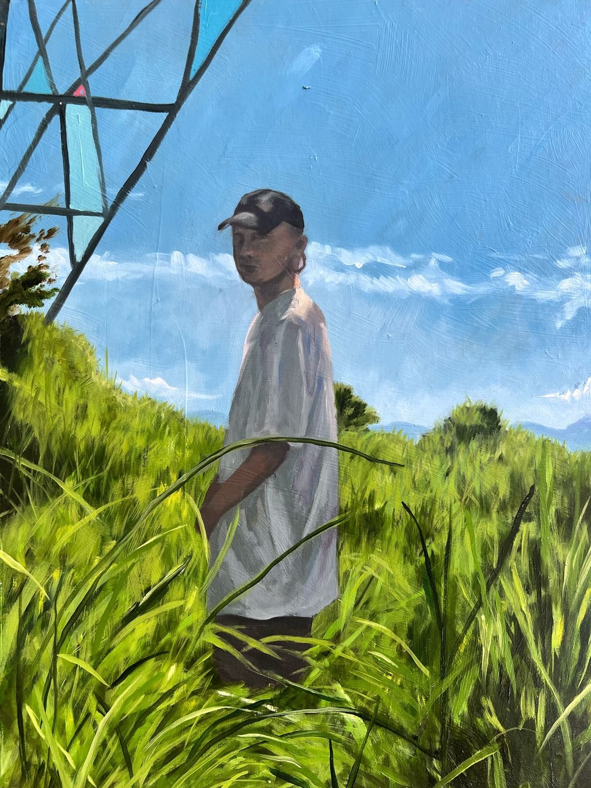 Pintura do Artista Caio Ronin